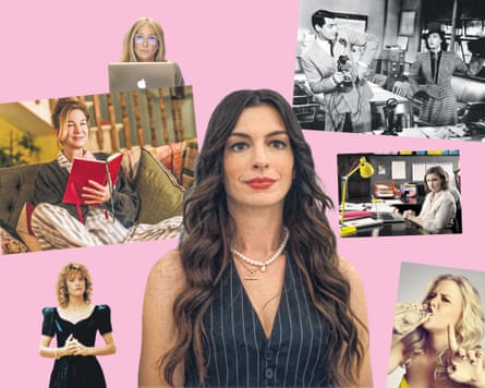 Composite of celebrated fictional journalists from Bridget Jones to Carrie Bradshaw.