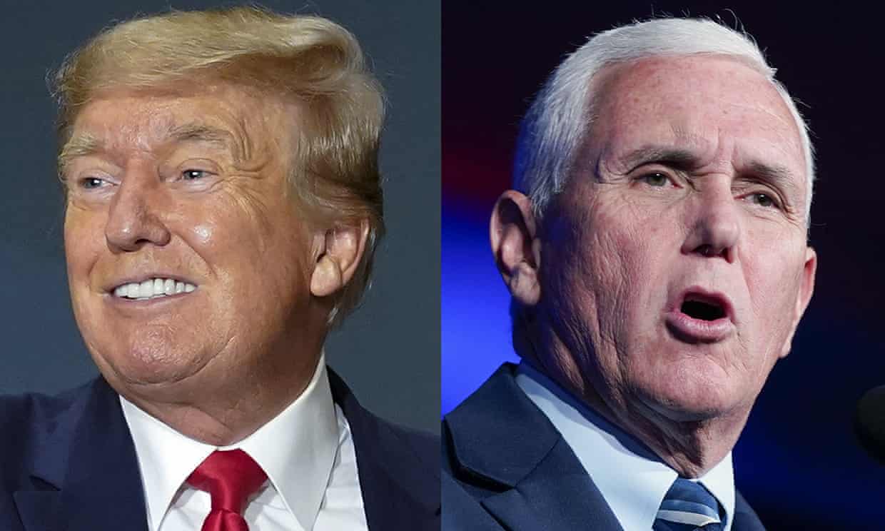 GOP Civil War! Pence declines to support Trump if he’s 2024 nominee: ‘I’m confident we’ll have better choices’ (theguardian.com)