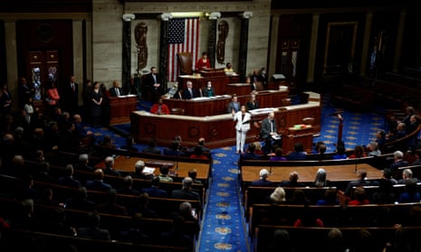 The next few weeks represent the last chance to pass legislation while Democrats are in control on the House of Representatives and Nancy Pelosi, in white, is speaker.