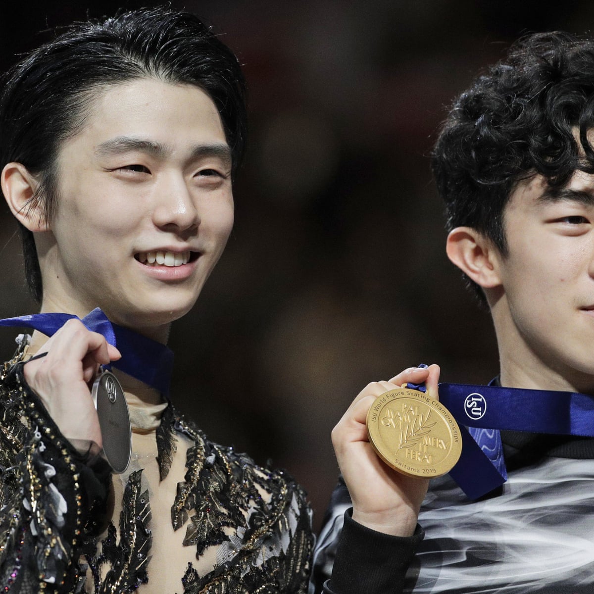 Nathan Chen V Yuzuru Hanyu The Rivalry That Has Taken Over Figure Skating Figure Skating The Guardian 2022 World Skating Championship Nathan Chen