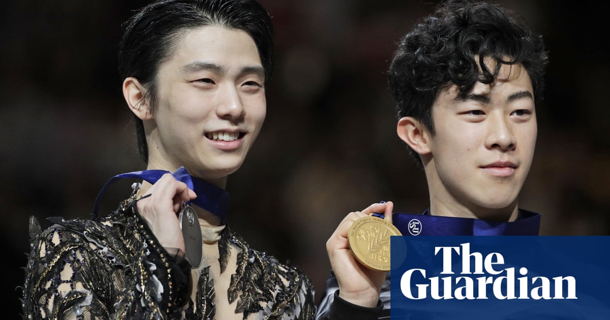Nathan Chen V Yuzuru Hanyu The Rivalry That Has Taken Over Figure Skating Figure Skating The Guardian Nathan Chen 2022 World Championship