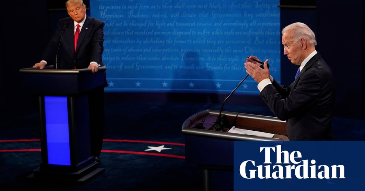 US-Nachrichtenorganisationen drängen Biden und Trump, TV-Wahldebatten ...