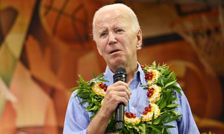 Joe Biden’s speech in Maui was criticised as rambling.