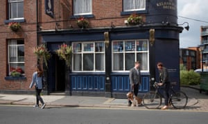 People outside the Fat Cat Real Ale pub in Sheffield