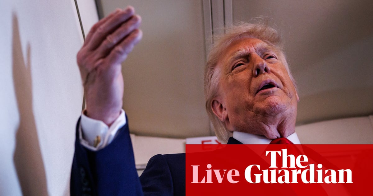 Trump, moments before declaring the shot clock, the scorekeeper, and the three-point line 'rigged' if the Knicks lose.