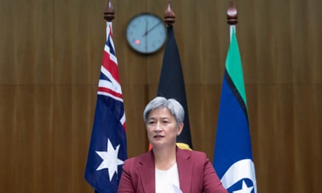 Australian foreign Minister Penny Wong.