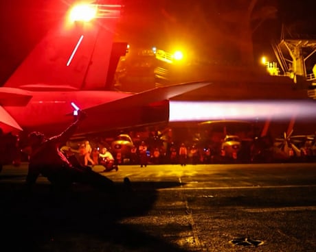 US launches 10th round of strikes as Iran says it is in ‘full-scale war’