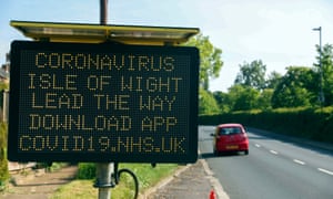 Fraudsters use bogus NHS contact-tracing app in phishing scam 1 Road sign, Isle of Wight