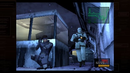 لقطة شاشة لـ Metal Gear Solid من مجموعة Metal Gear Solid Master Collection المجلد 1