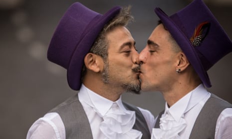 First Gay Civil Union Celebration In Rome