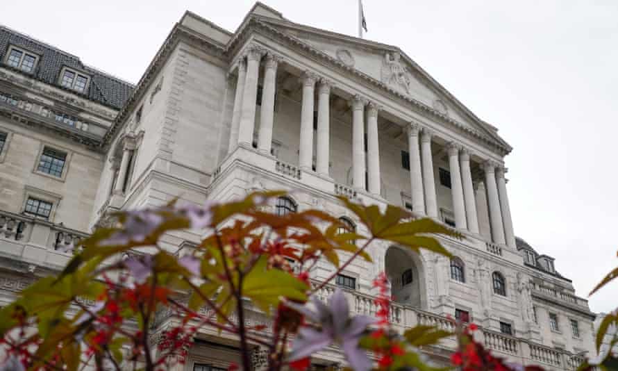General view of the Bank of England