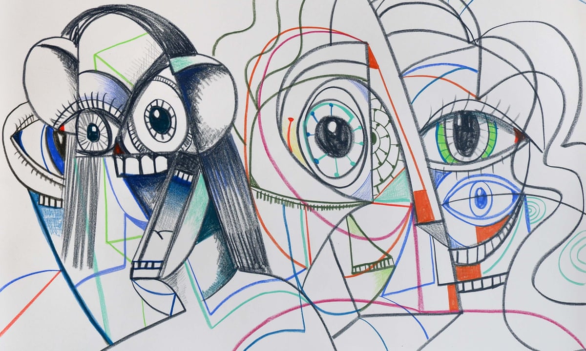 George Condo S Parallel Lives Desiring And Devouring Lines Art And Design The Guardian