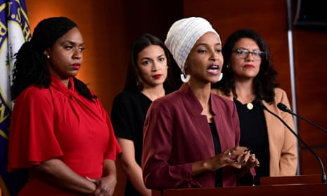 Trump’s vicious attacks on Ilhan Omar, Alexandria Ocasio-Cortez, Ayanna Pressley and Rashida Tlaib of Michigan, all women of colour, may be an example of a cynical and warped strategy for self-preservation.