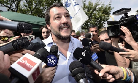 Matteo Salvini has vowed to take a tougher approach on immigration. 