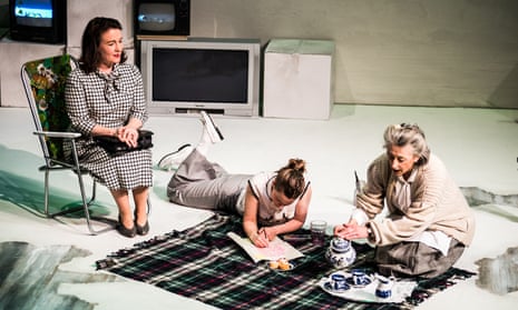 from left, Caroline Faber, Katie Brayben and Maureen Lipman in My Mother Said I Never Should.