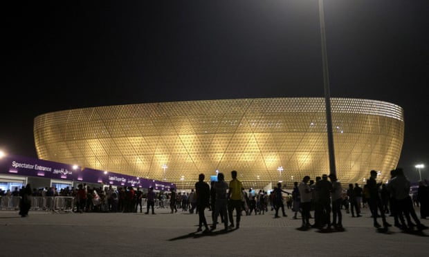 The Lusail Stadium in Qatar