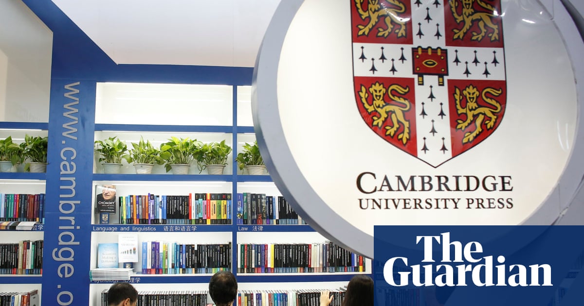 Cambridge University Press Censorship Attacks Are Misguided