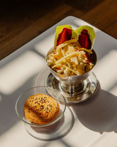‘Impossible to eat without feeling as if you’re Wallis Simpson’: Harry’s Waldorf salad.