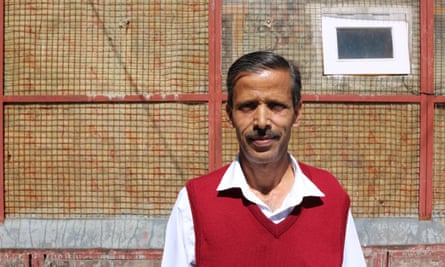 Ritaram Sham, a salesman in Shimla, India, who in says the community tap he and his neighbours rely on has been dry since May