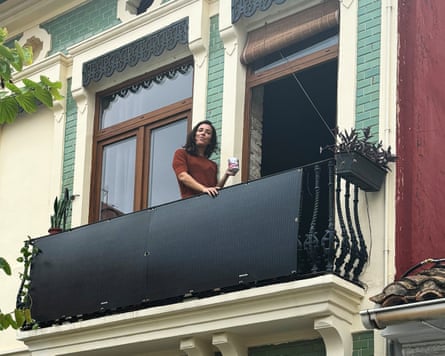 A balcony solar panel in Spain