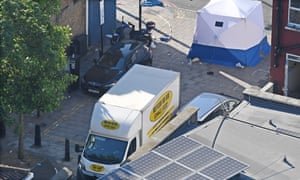 The van suspected of being used in the Finsbury Park attack appeared to belong to a hire company in south Wales.
