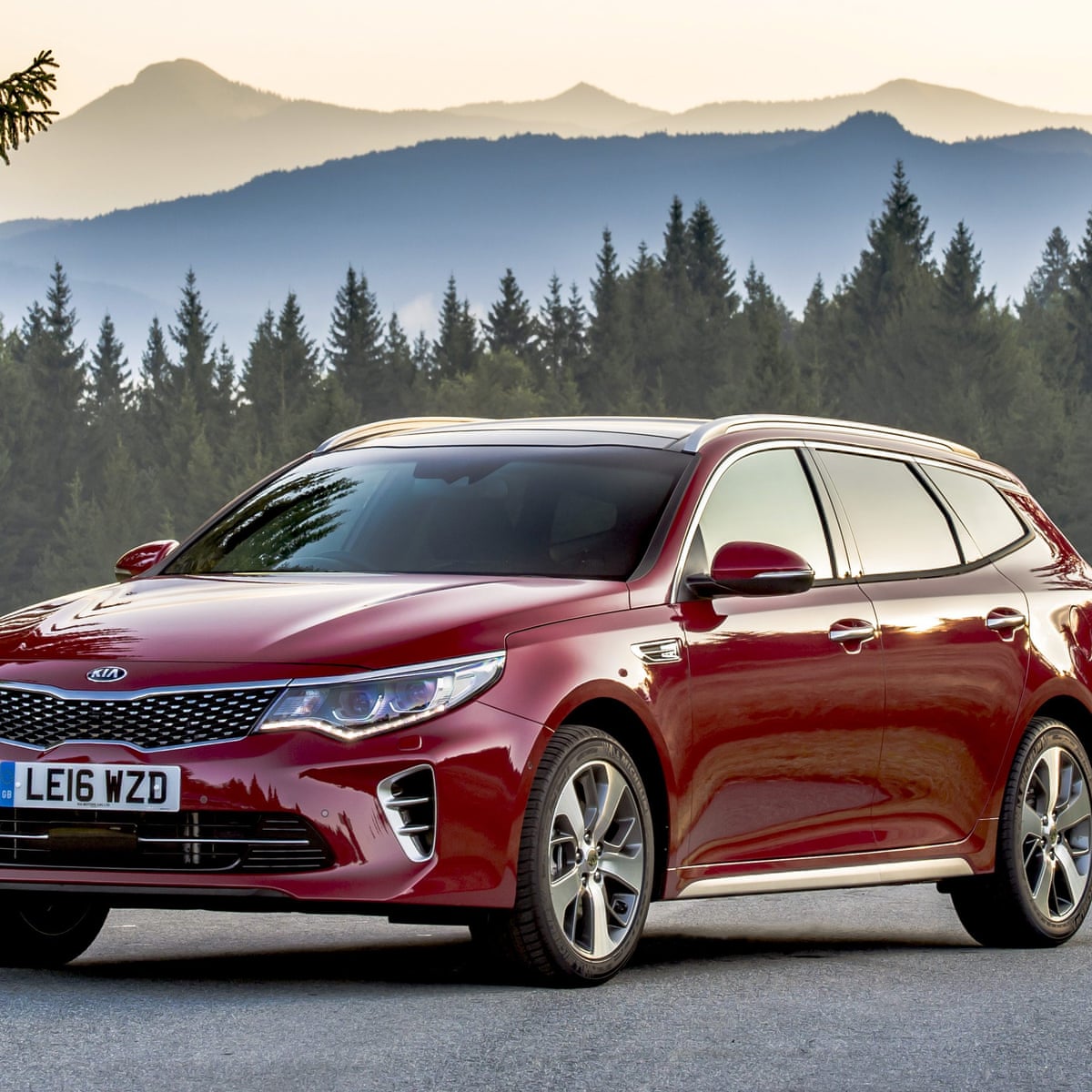 Kia Optima Sportswagon Car Review Motoring The Guardian