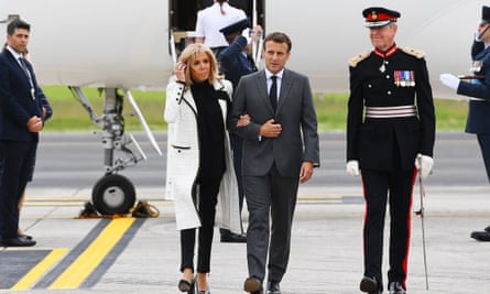 Brigitte Macron arrives