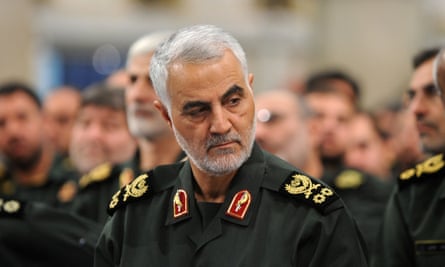 Iranian general Qassem Suleimani, assassinated by US drone in January 2020.