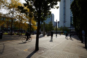 Some property developers want to see more trees, more places to sit and better cycle lanes in Piccadilly, Manchester.