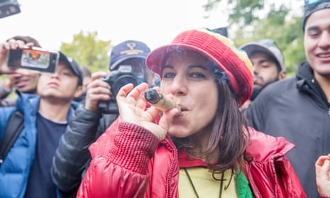 A celebration of Cannabis Legalization Day in Canada.