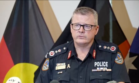 Northern Territory police commissioner Jamie Chalker
