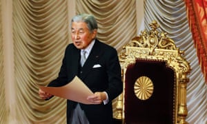 What will happen to Japanâs infrastructure after Emperor Akihito abdicates.