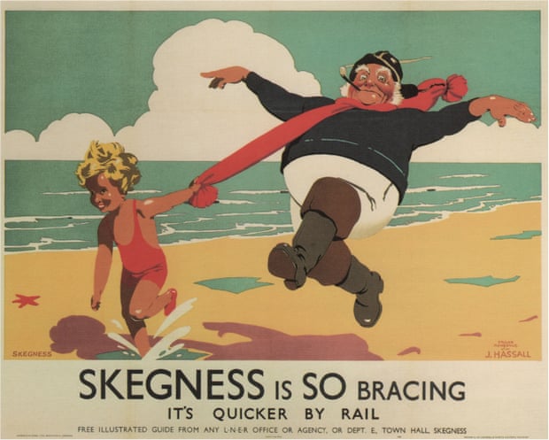 Frank Newbould 1933 railway poster for Skegness.