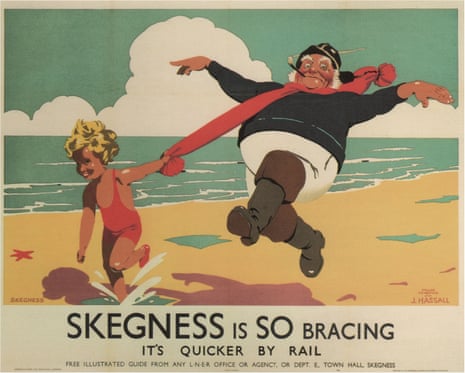 Frank Newbould 1933 railway poster for Skegness.