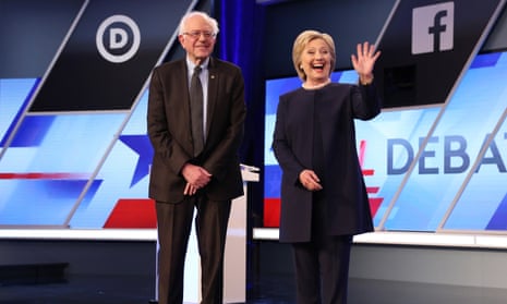 Bernie Sanders and Hillary Clinton