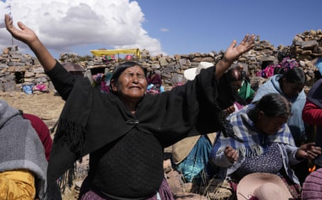 Aymara Indigenous women had a day of fasting earlier in the week, as they called for rain on the sacred Inca Pucara mountain in Bolivia, where the World Bank is financing at least one climate change related programme. Residents in the highlands of La Paz say the lack of rain and frost since September is not allowing them to plant potatoes, beans, carrots and peas.