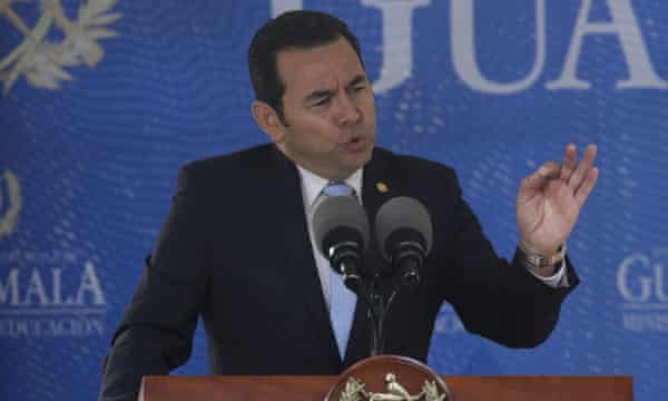 President Jimmy Morales declared Iván Velásquez persona non grata last year and has announced he will not renew Cicig’s mandate.