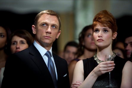 Craig and Gemma Arterton, who plays MI6 agent Strawberry Fields.