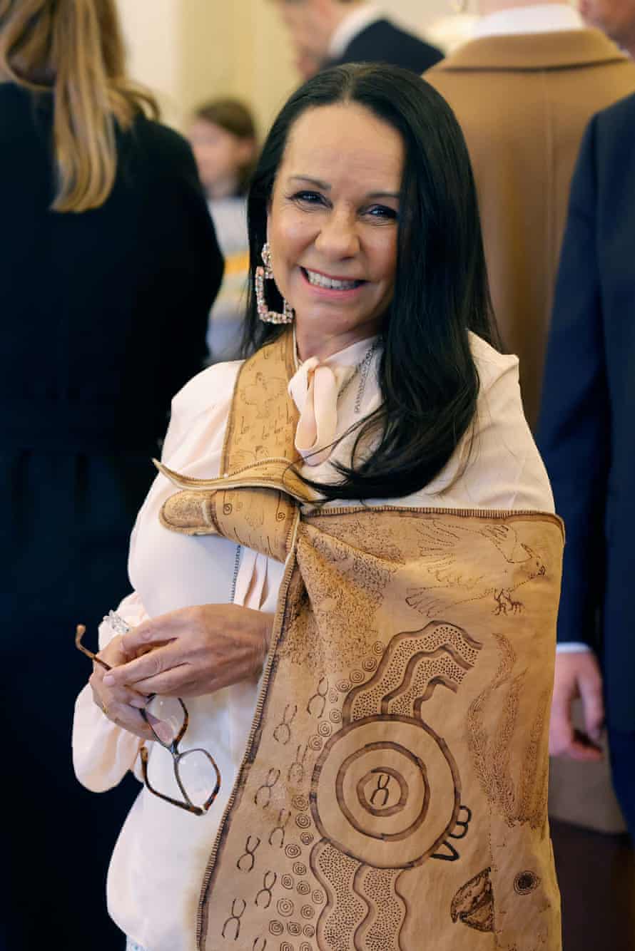 Linda Burney at the swearing-in ceremony at Government House.