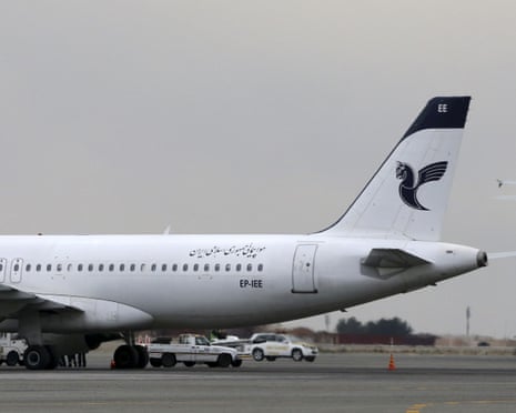 An Iran Air passenger plane.