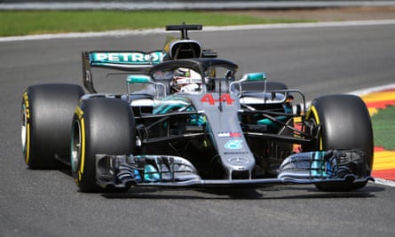 Lewis Hamilton Takes Belgian F1 Gp Pole From Sebastian Vettel In Rain Formula One 2018 The Guardian