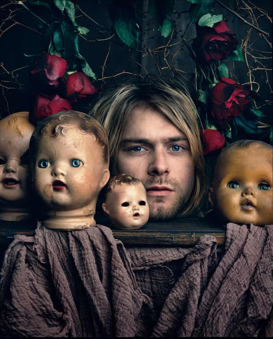 kurt cobain with dolls heads mark