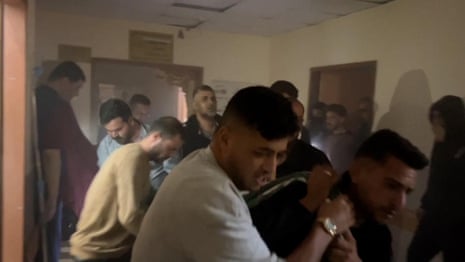 Israeli strike hits Nasser hospital in southern Gaza – video