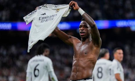 Vinícius inspires Real Madrid’s five-star fightback to floor