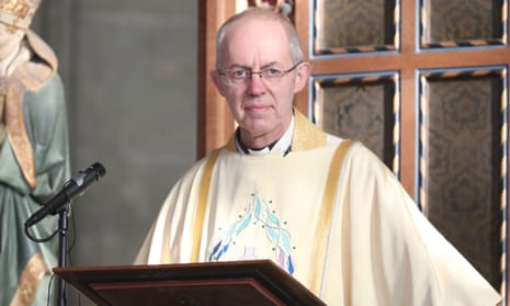 The archbishop of Canterbury Justin Welby.