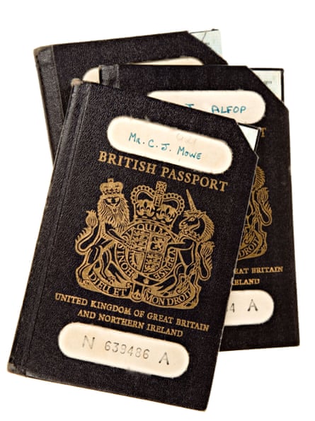 Blue world order: the new passport colour doesn’t match the old one.