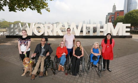 Disabled people launch the Work With Me project in 2017, which aimed to get 1m people into work by 2020
