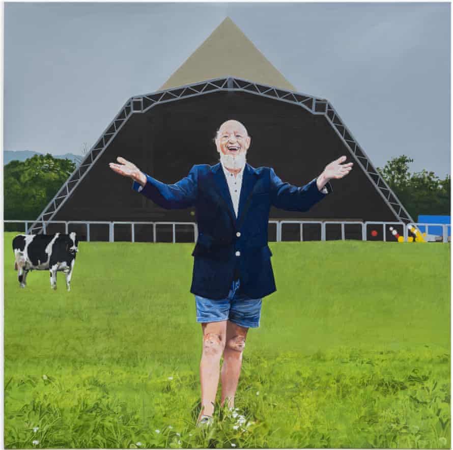 Foto Michael Ives oleh Peter Blake