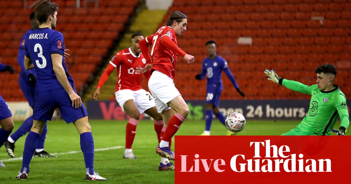 Barnsley v Chelsea: FA Cup fifth round – live!
