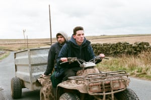 Alec Secareanu and Josh O’Connor in God’s Own Country.
